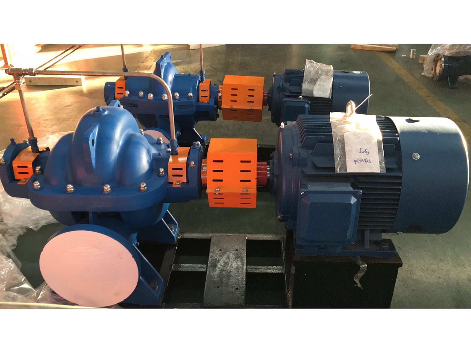 ปั๊มน้ำหอยโข่งไฟฟ้า 8x6 นิ้ว