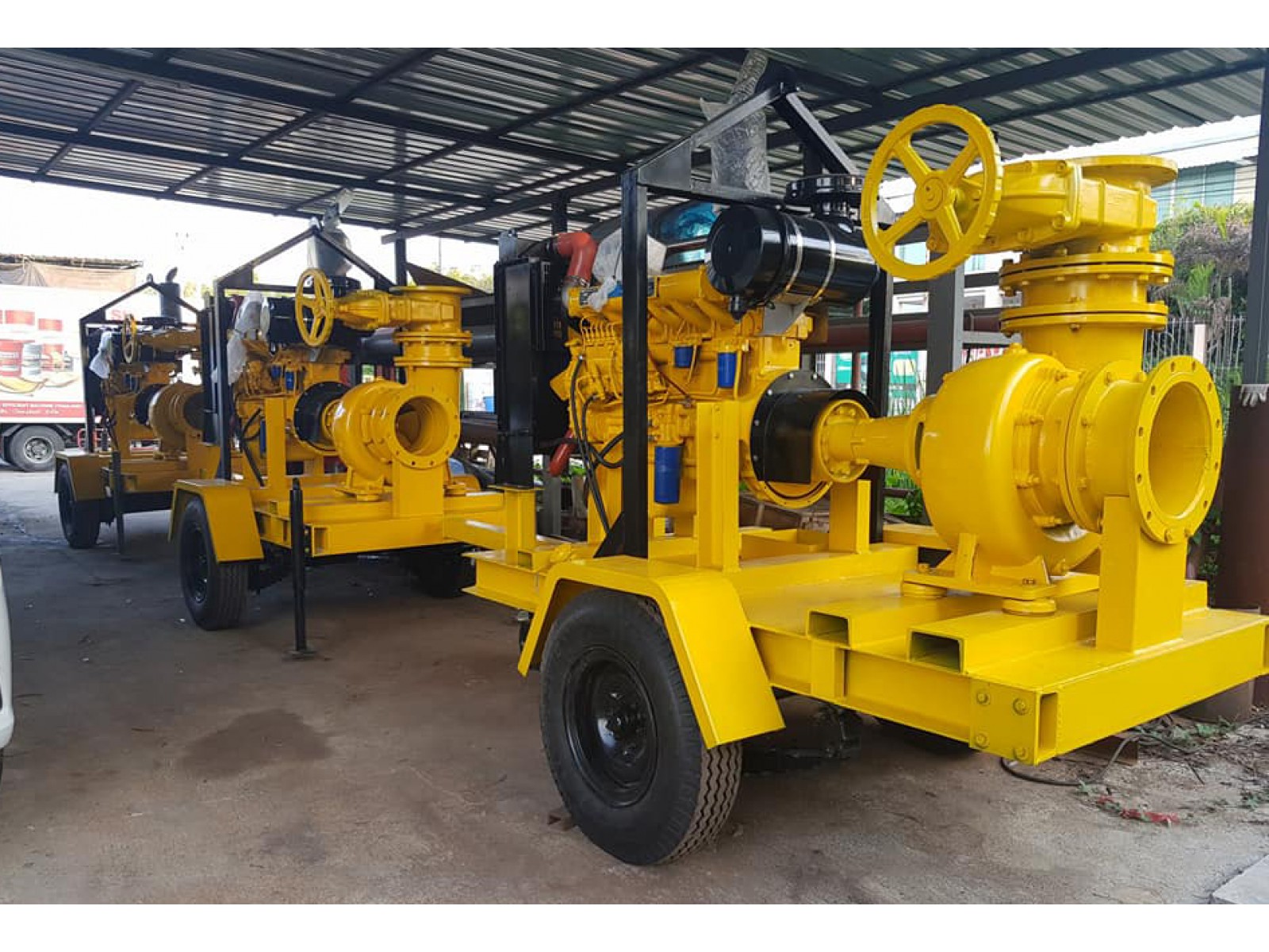 เครื่องสูบน้ำดีเซลหอยโข่ง 12 นิ้ว