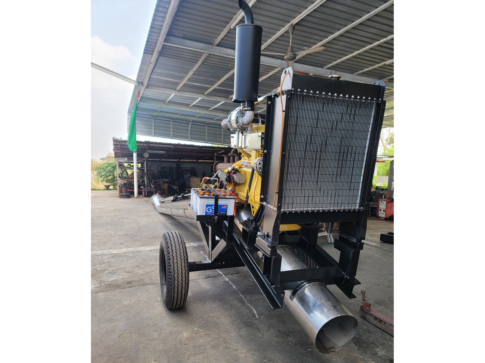 12 นิ้ว ท่อพญานาค สแตนเลส