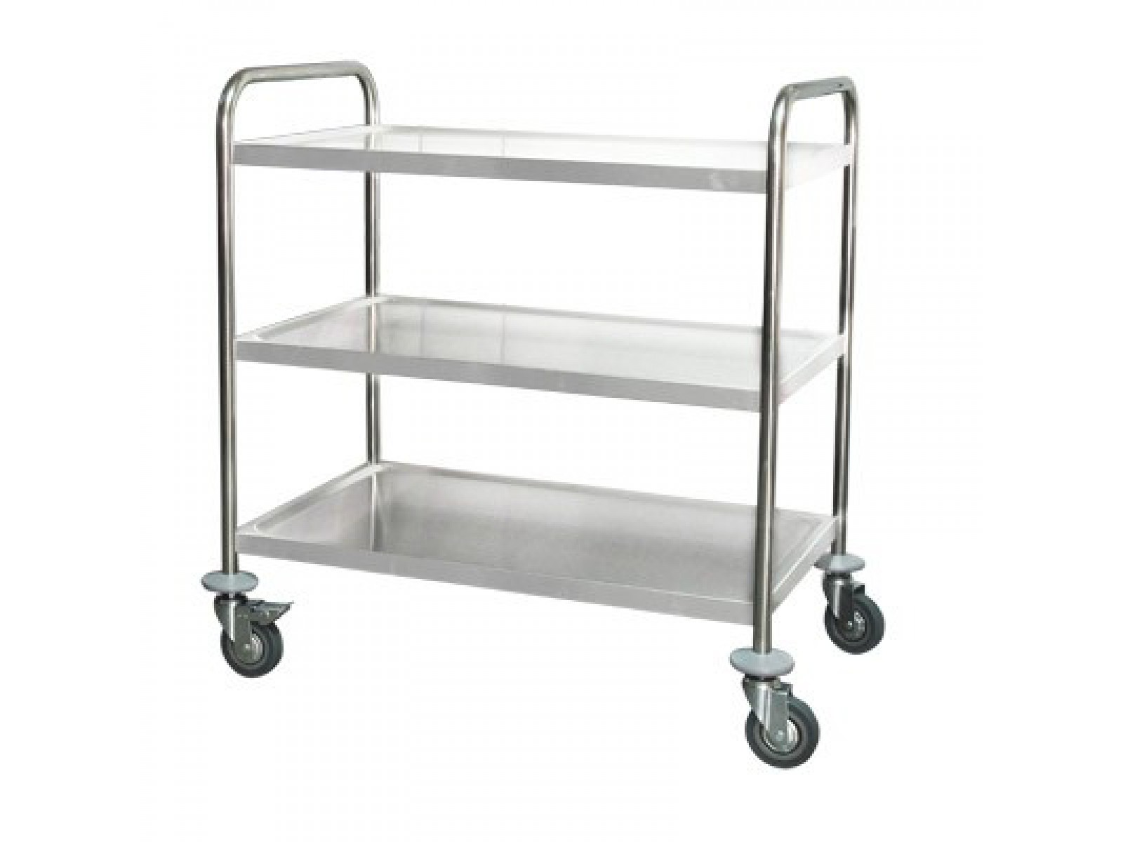 รถเข็นสแตนเลส 3 ชั้น