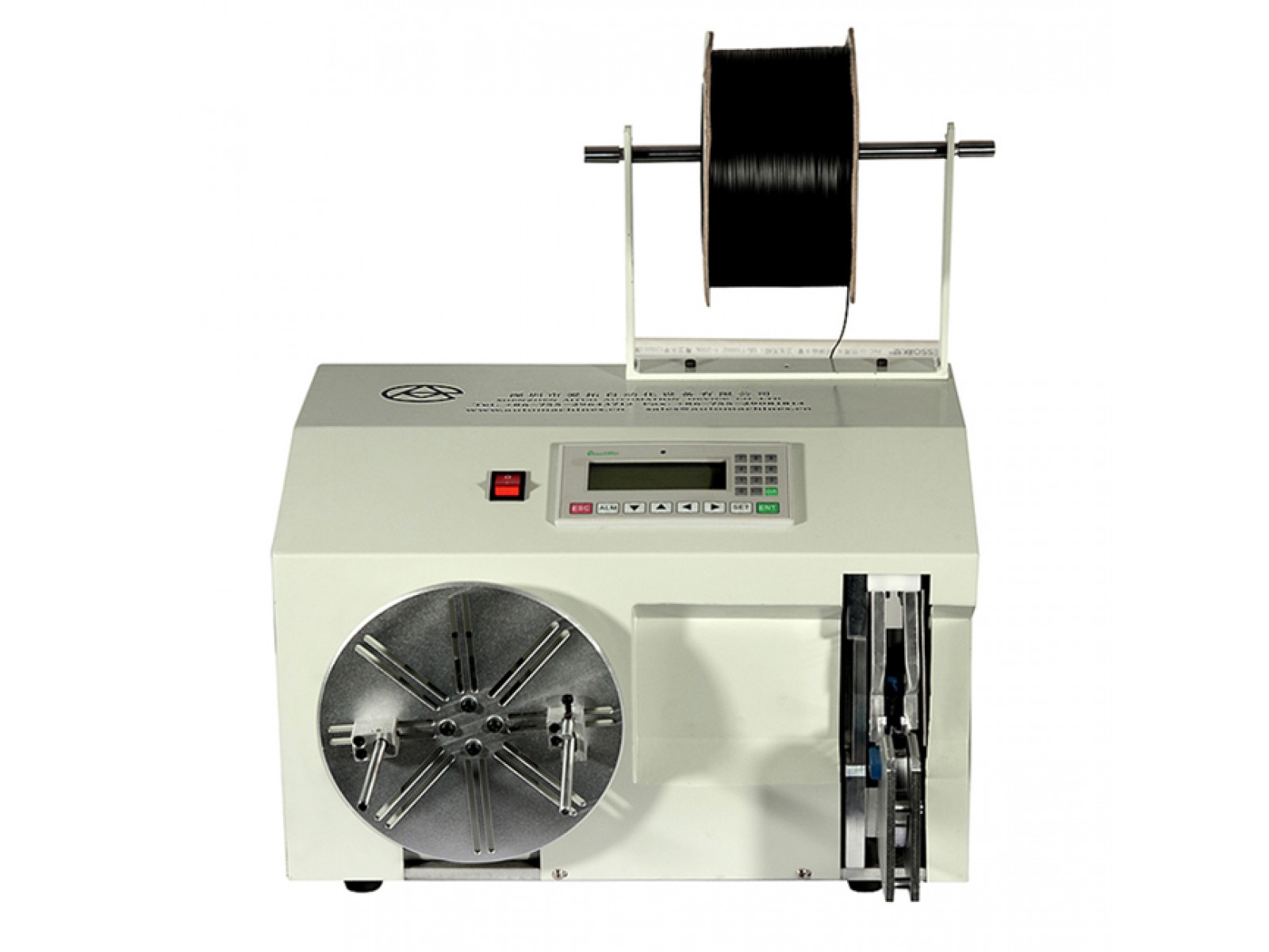 เครื่องม้วนสาย เครื่องรัดสาย AM102