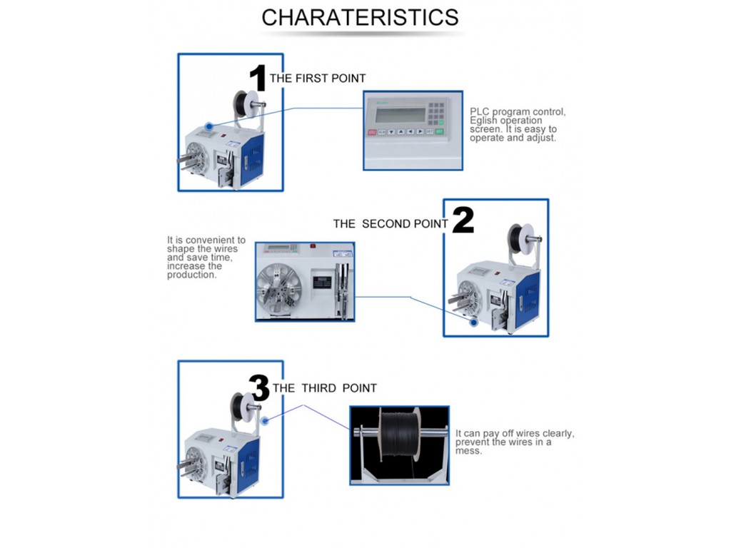 เครื่องม้วนสายไฟ HC-210