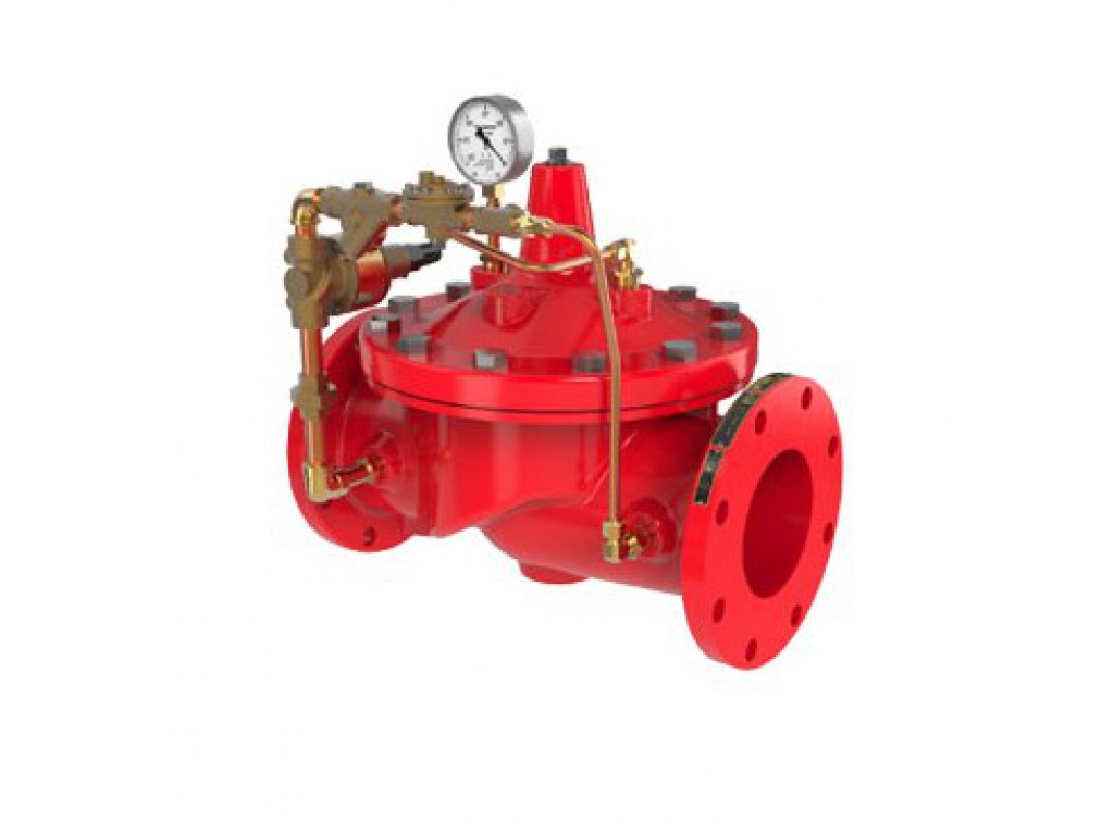 Globe type pressure relief valve U06-100H