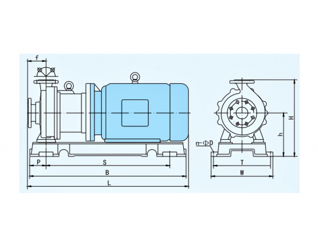 Magnetic Pump CQB50-32-125FD