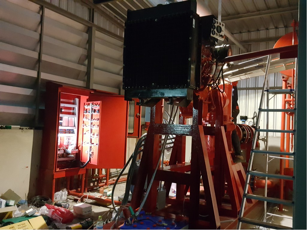 Fire pump 1500 gpm