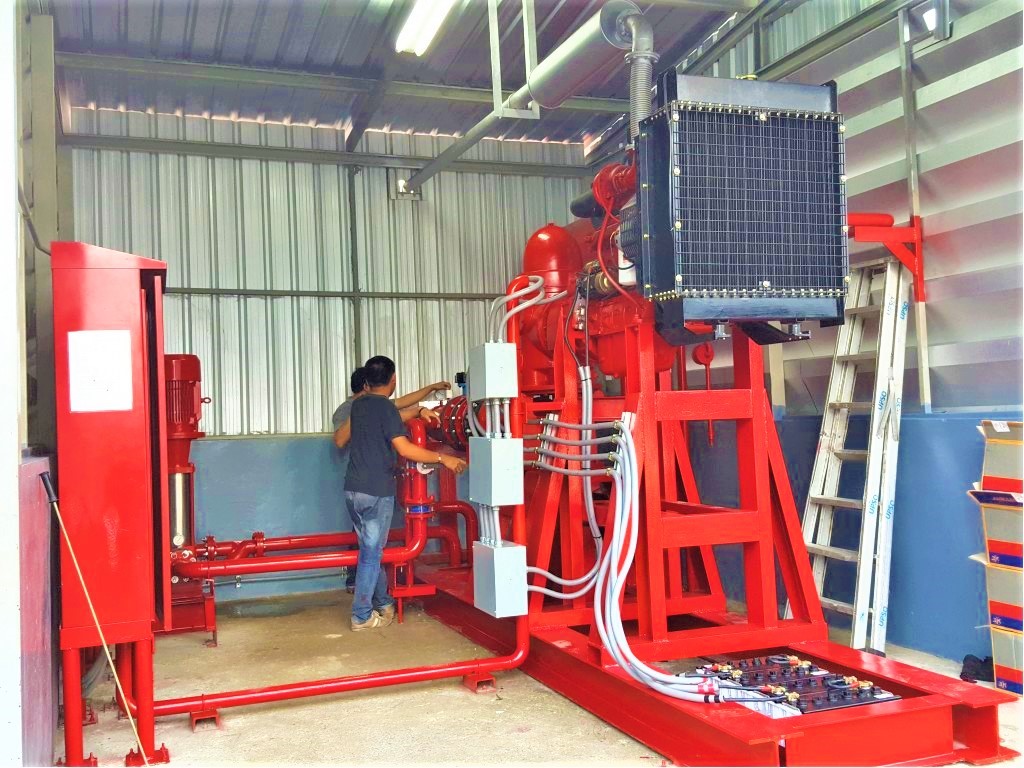 Vertical Turbine Fire Pump
