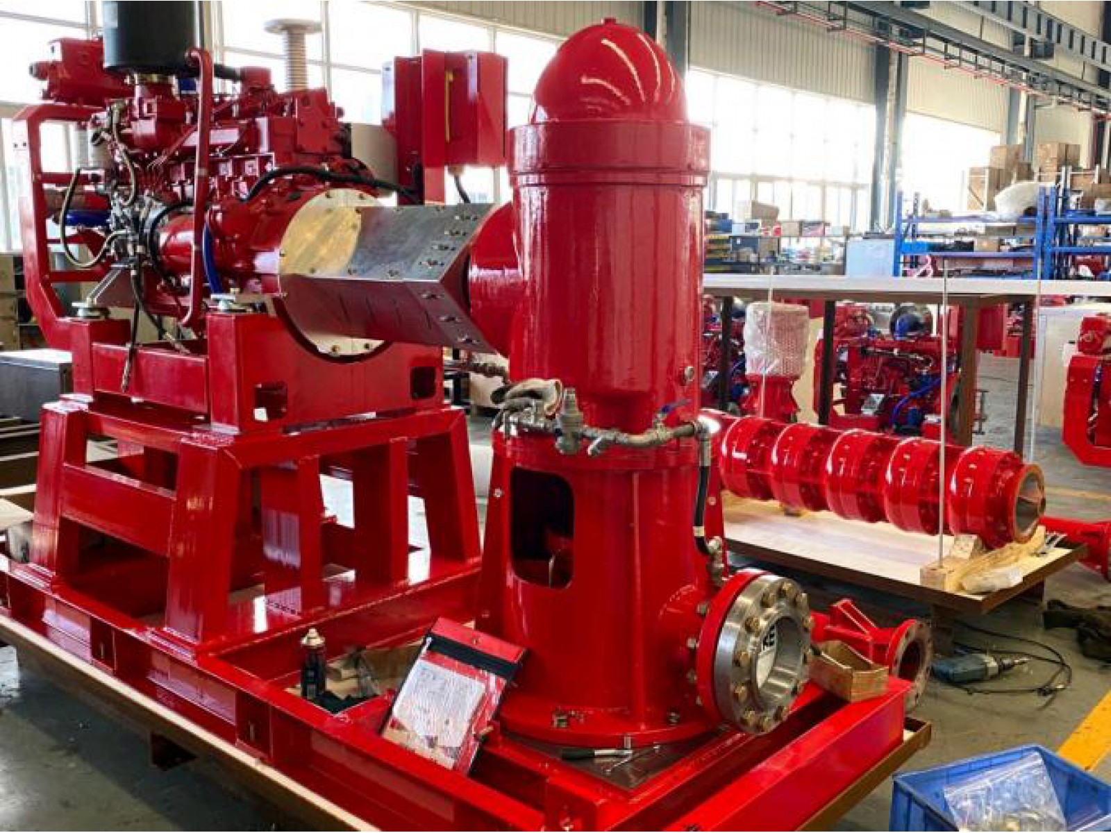 ปั๊มดับเพลิง Vertical Turbine Fire Pump