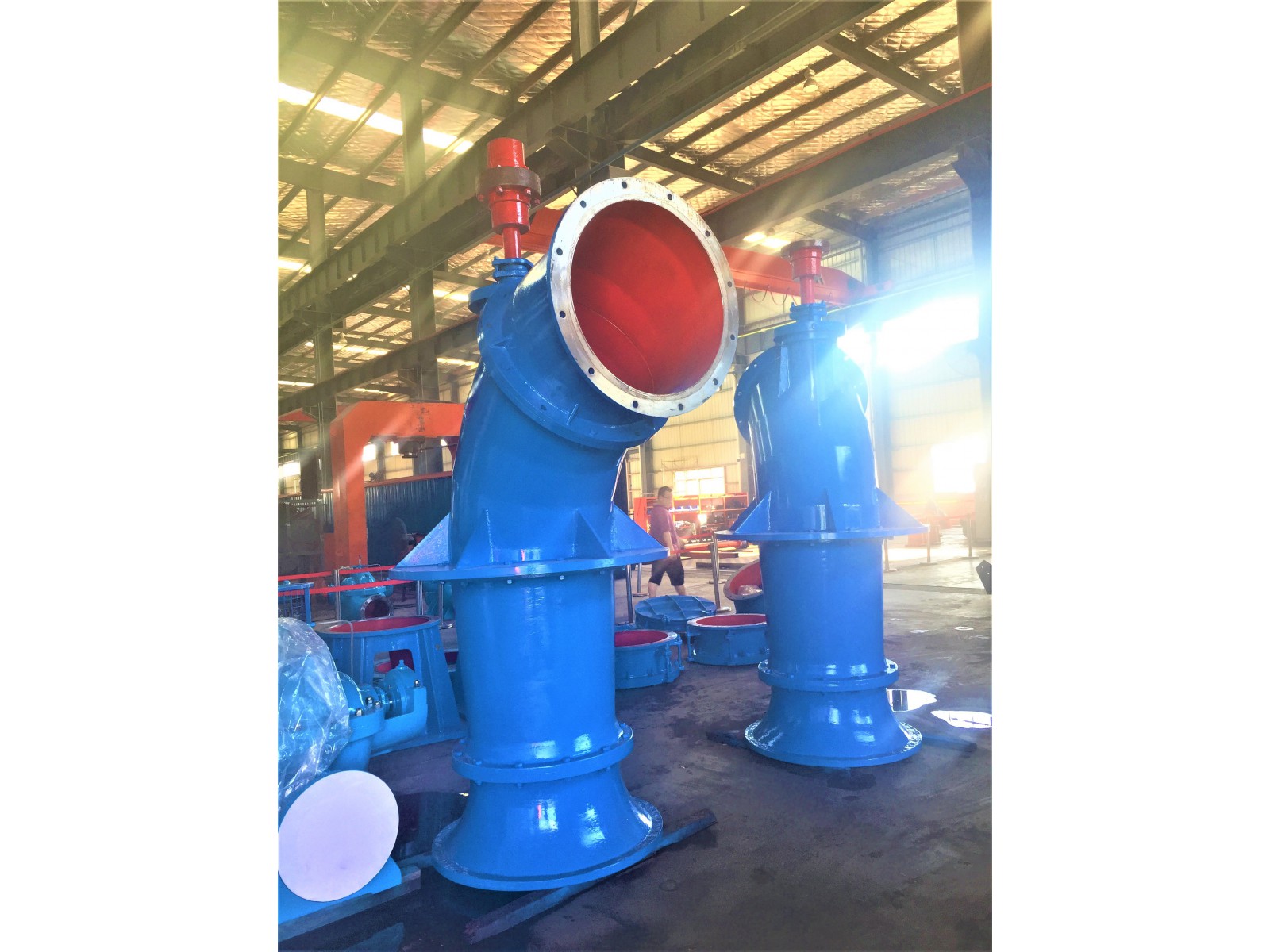 ปั๊มไหลตามแนว Vertical Axial 1800HLB-16