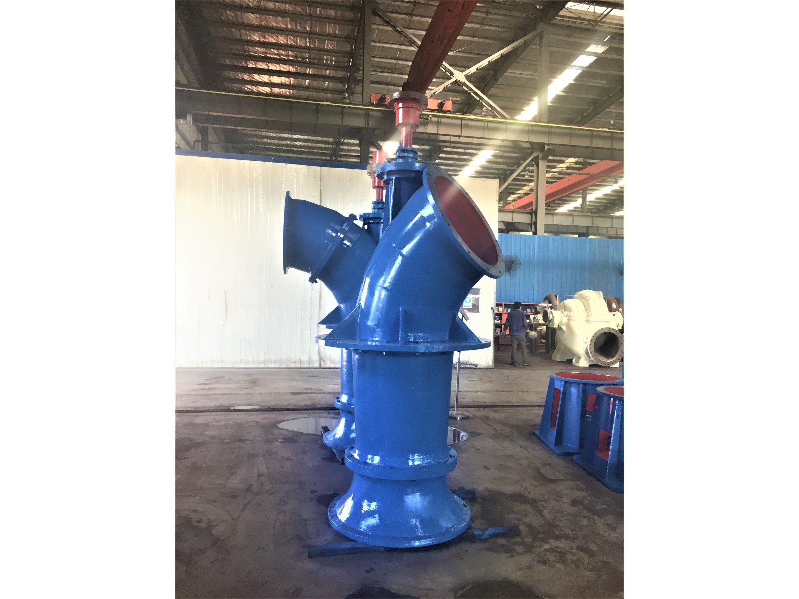 ปั๊มไหลตามแนว Vertical Axial 500HL-25 