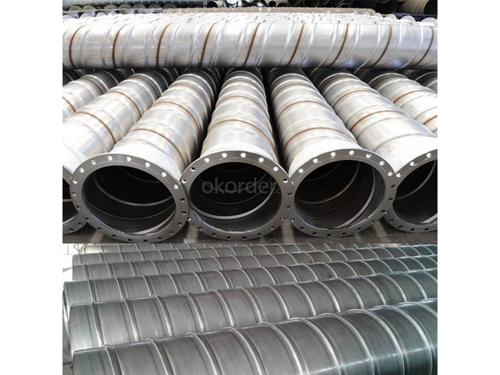 Underground Rib Reinforced Spiral Welded Stainless Steel Pipe for Mining