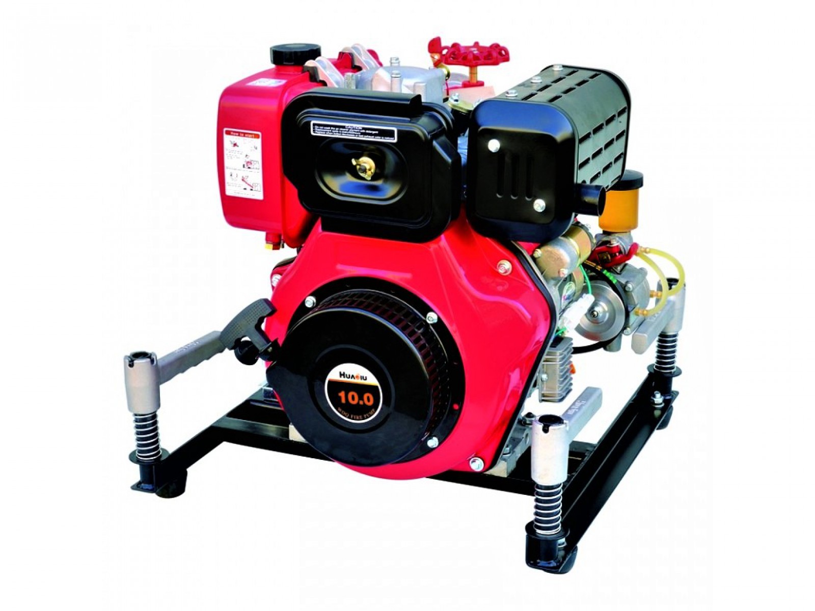 ปั๊มดับเพลิงหาบหาม ดีเซล 11 Hp