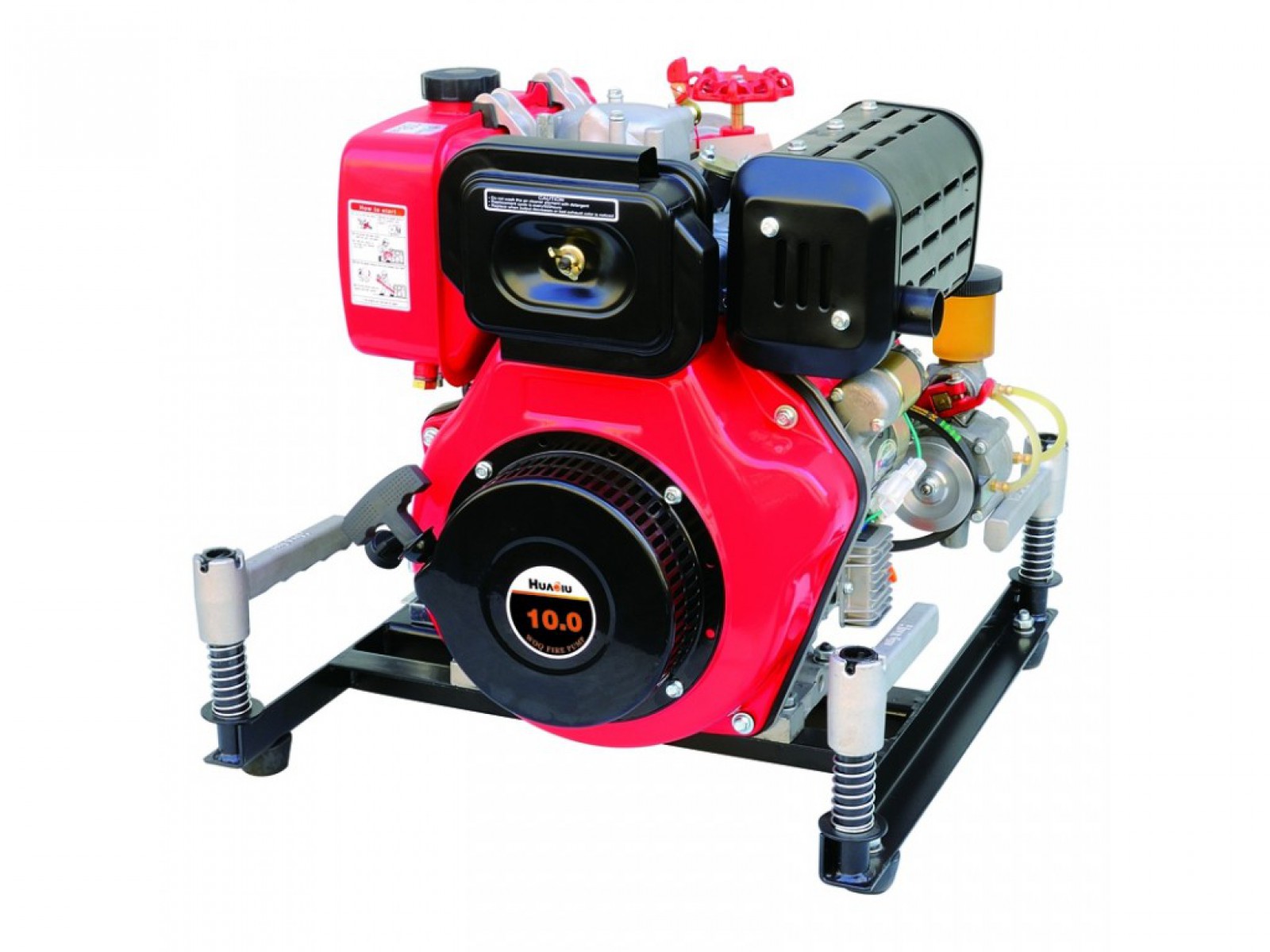 ปั๊มดับเพลิงหาบหาม ดีเซล 11 Hp