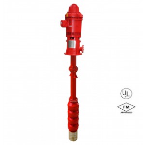 Vertical turbine fire pump U04-5000