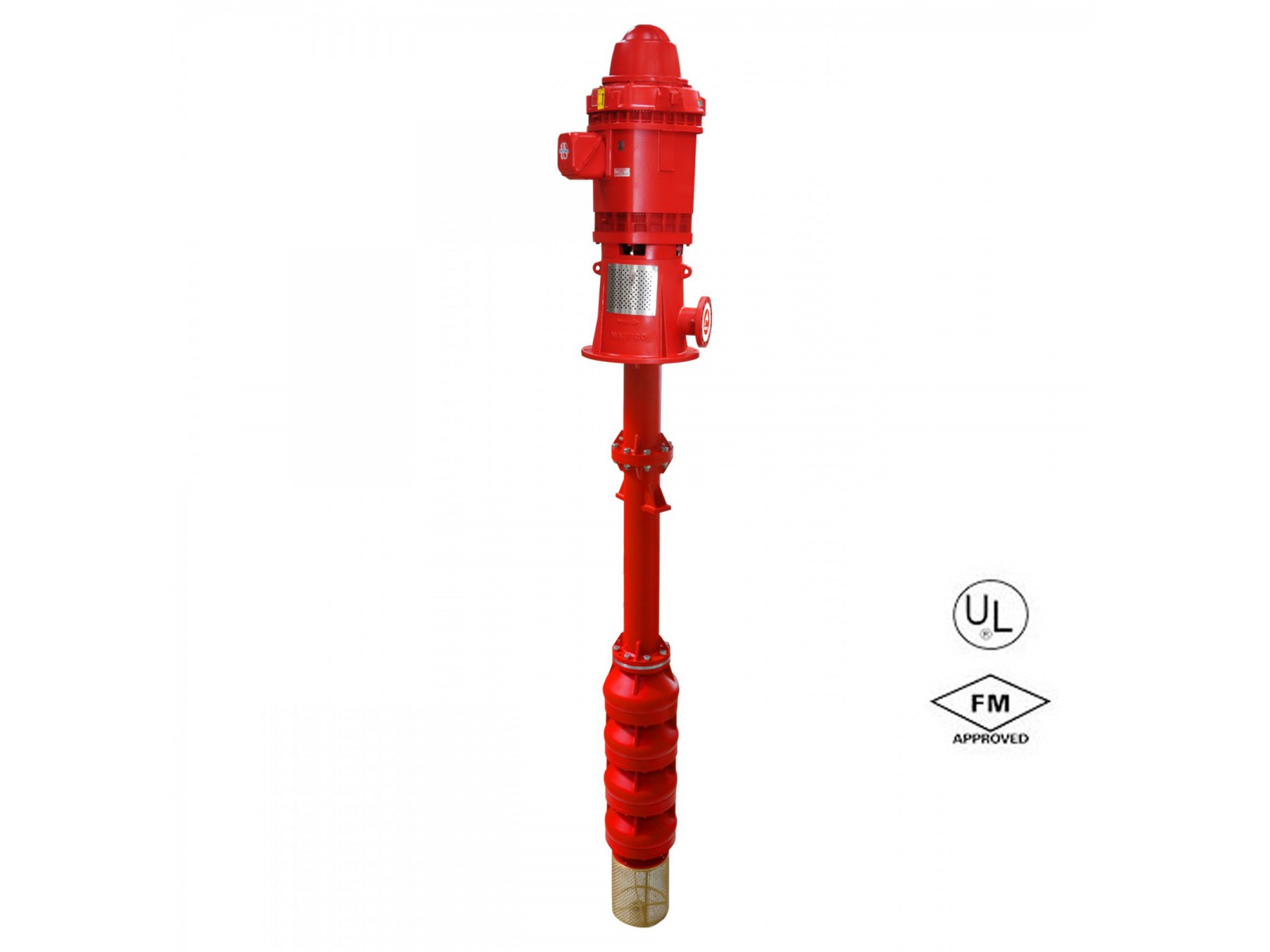Vertical turbine fire pump U04-4500