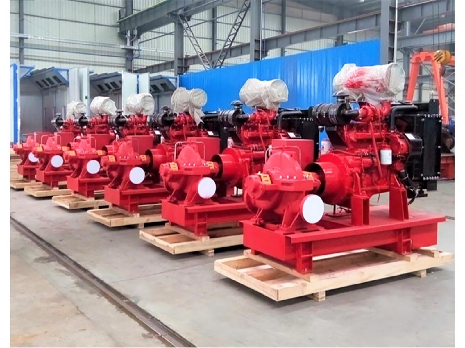 ปั๊มดับเพลิง 750GPM NFPA20/ UL