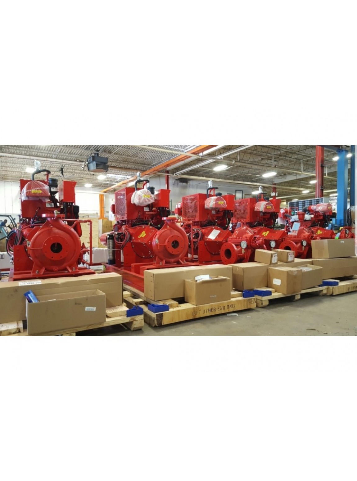 500GPM เครื่องสูบน้ำดับเพลิง