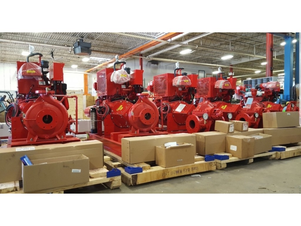750GPM เครื่องสูบน้ำดับเพลิง
