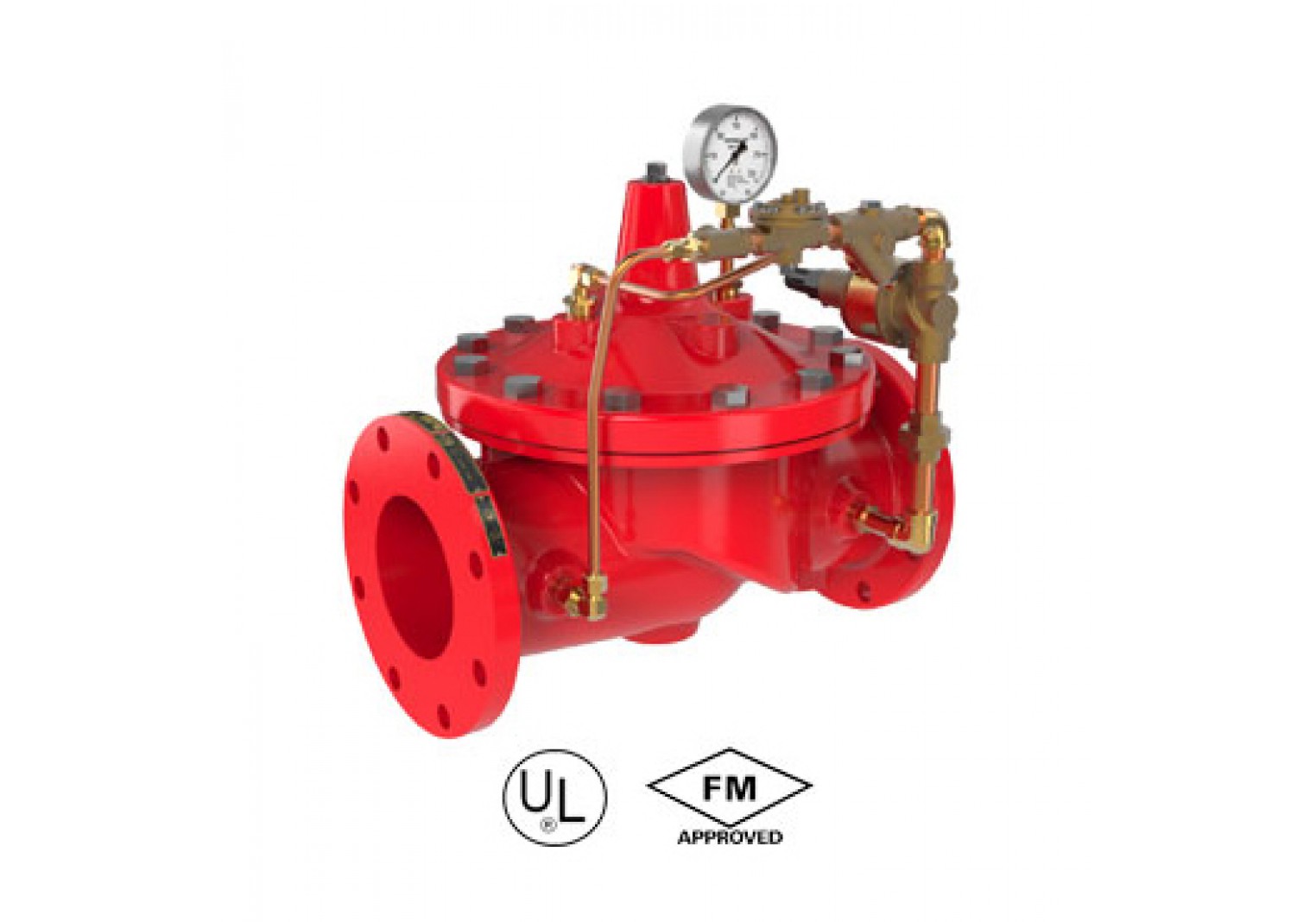 Globe type pressure relief valve U06-200