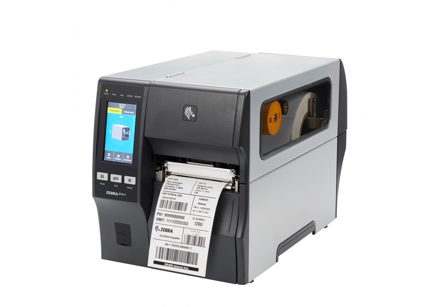 ZT411 Industrial / Barcode Printer