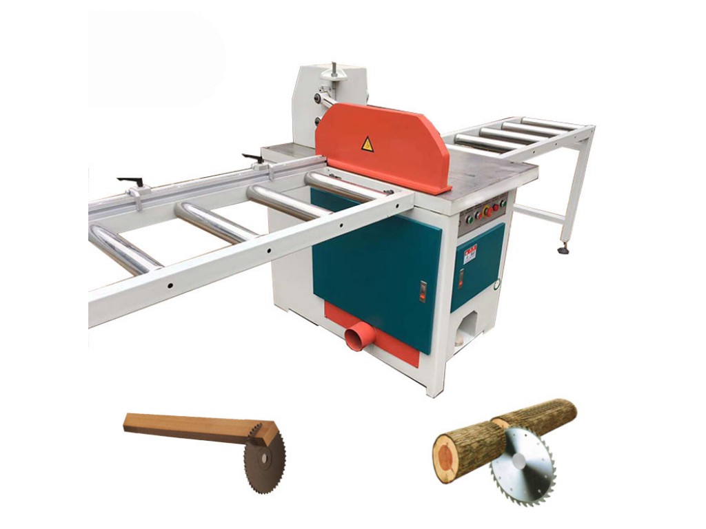 Square Wood Multi Blade Rip Machine Wood Cut Off Saw for cross cutting off