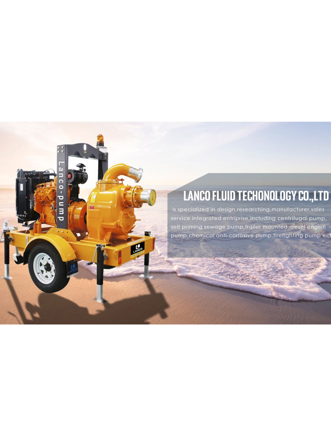 ปั๊มหอยโข่ง ขนาด 8 นิ้ว Self-priming pumps