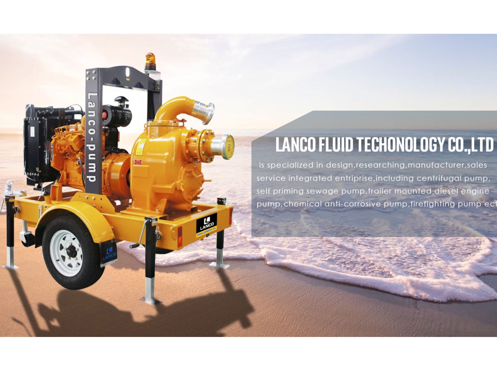 ปั๊มหอยโข่ง ขนาด 8 นิ้ว Self-priming pumps