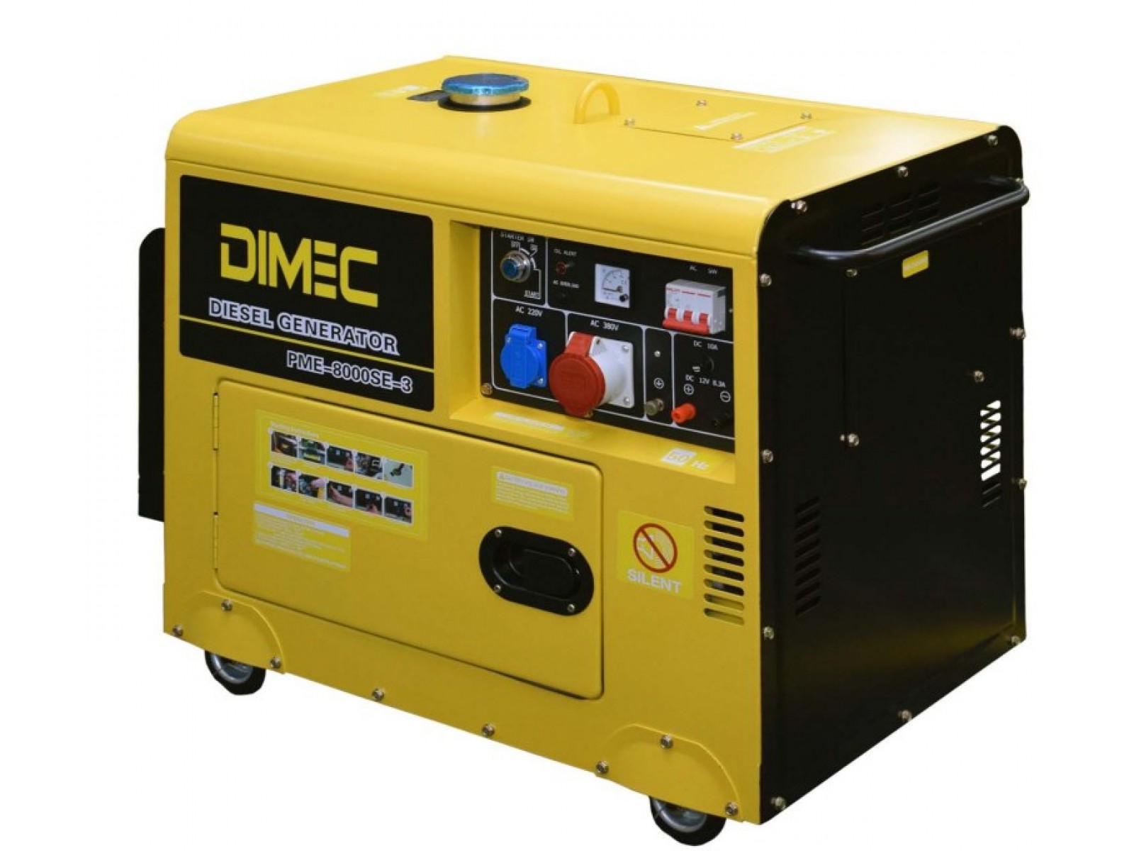 เครื่องกำเนิดไฟฟ้าดีเซล 5Kw 220/380V
