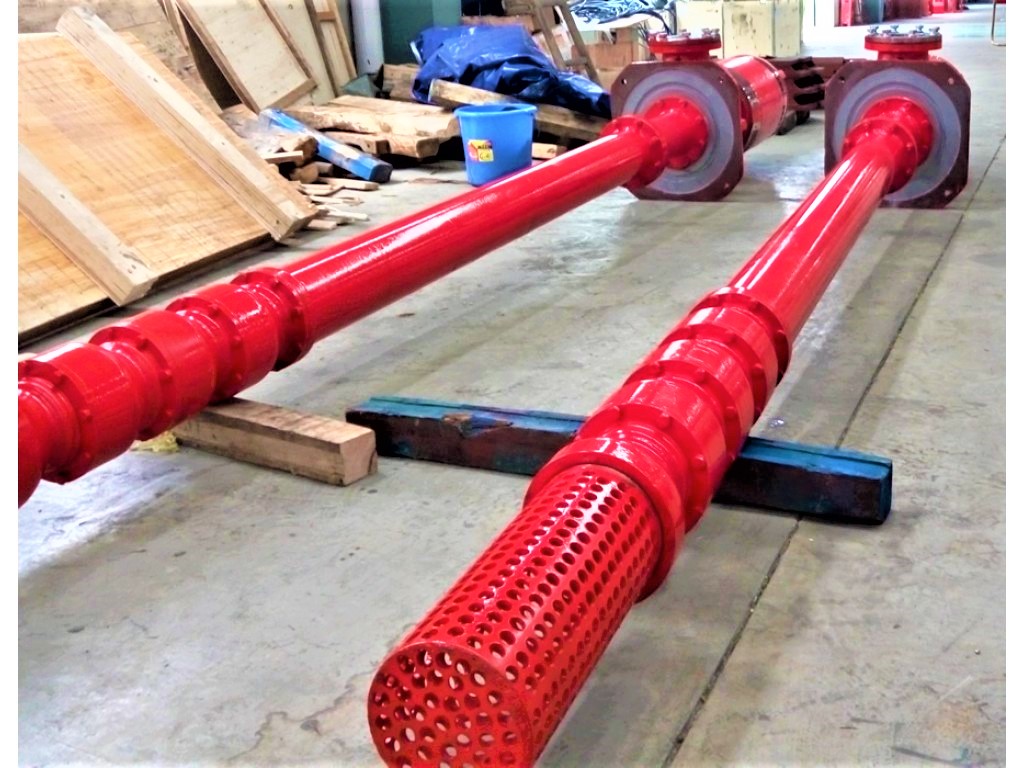 ปั๊มน้ำแรงดันสูง Vertical turbine pump