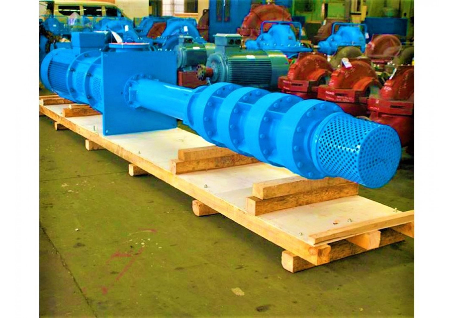 ปั๊มสูบน้ำแนวดิ่ง Vertical Turbine Pump