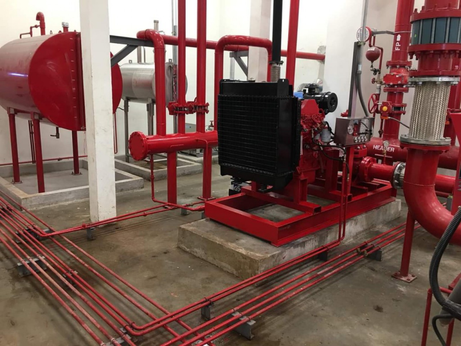 750 USGPM ปั๊มน้ำดับเพลิง Cummins