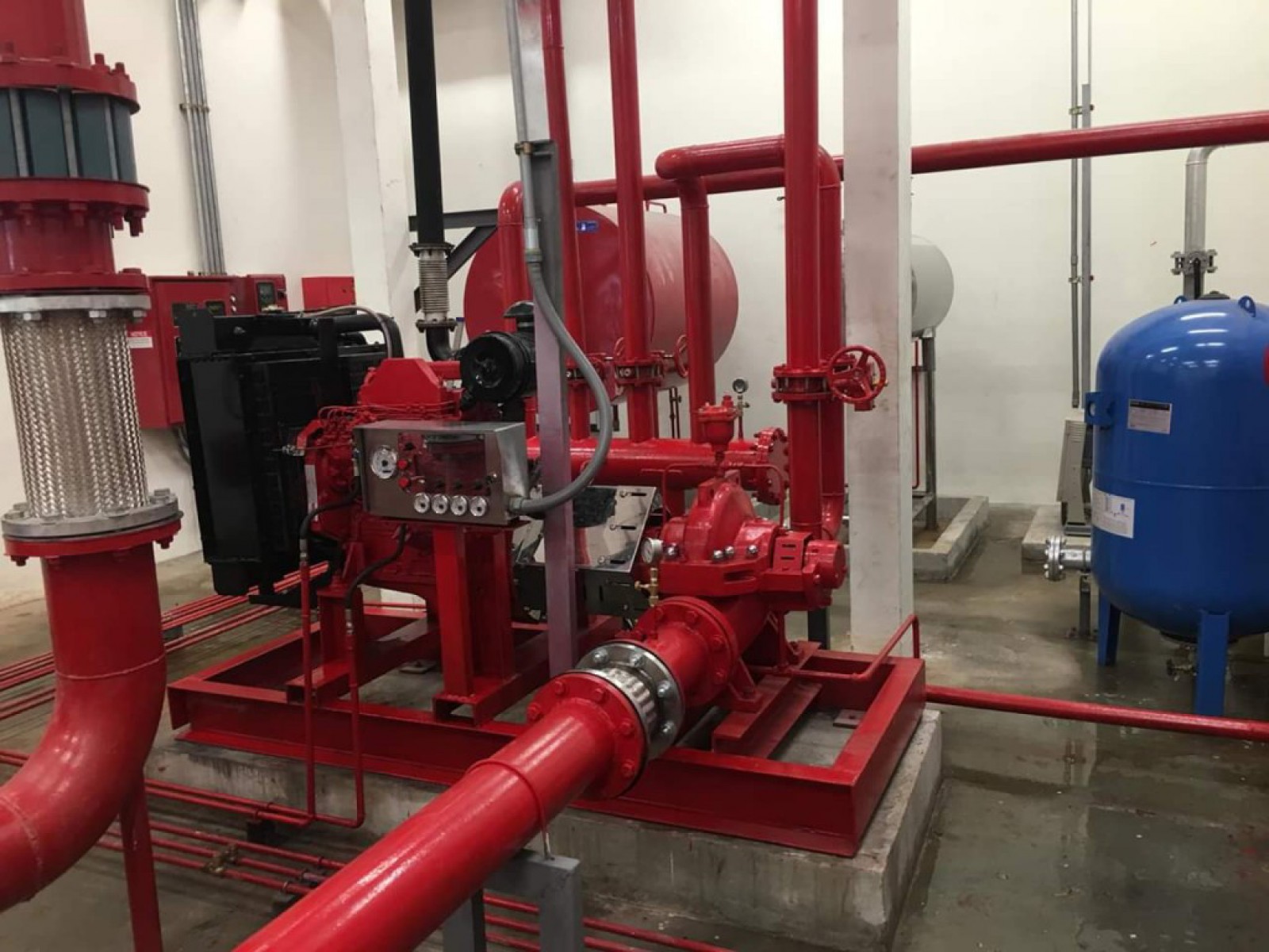 เครื่องสูบน้ำดับเพลิง (Fire Pump) 