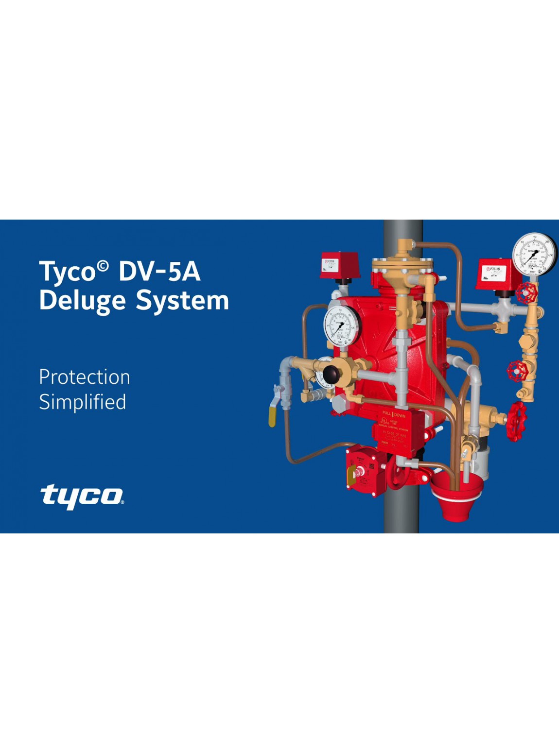 DV-5A Pretrim Deluge Valve Tyco