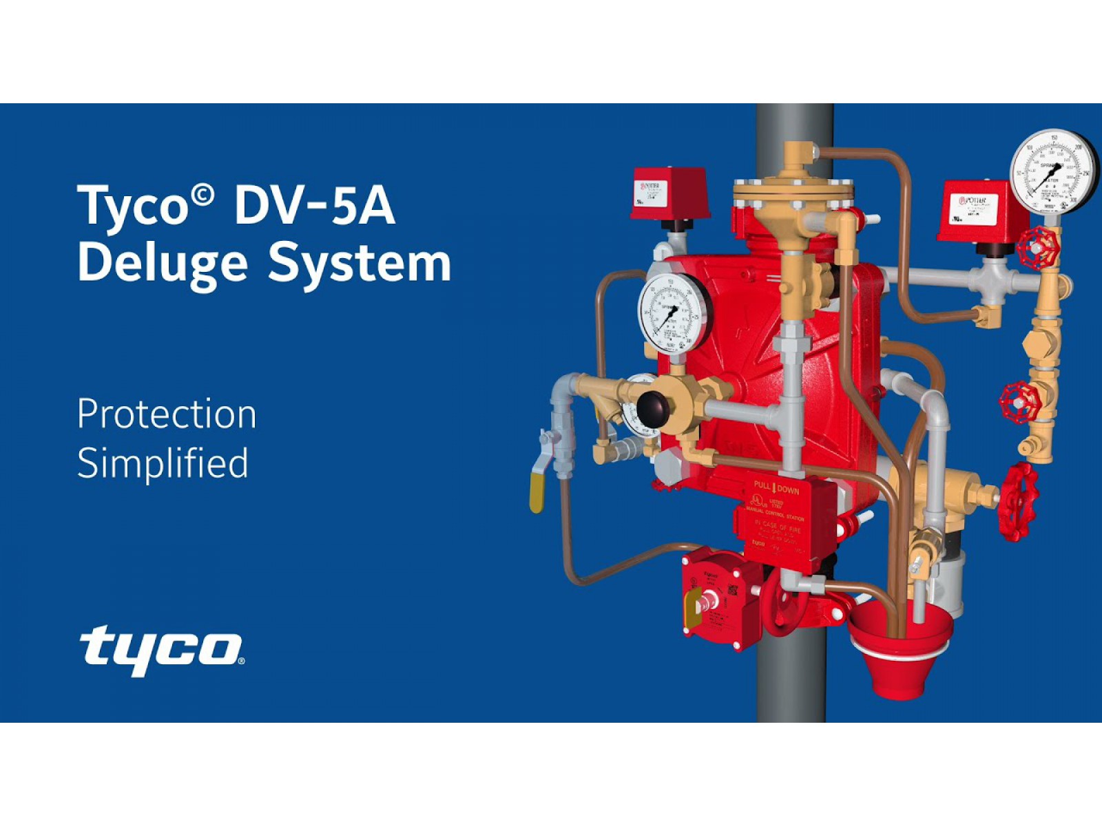 DV-5A Pretrim Deluge Valve Tyco