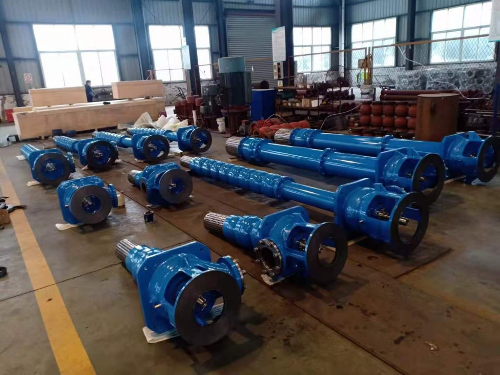 เครื่องสูบน้ำชนิดเพลาตั้ง Vertical shaft type water pump