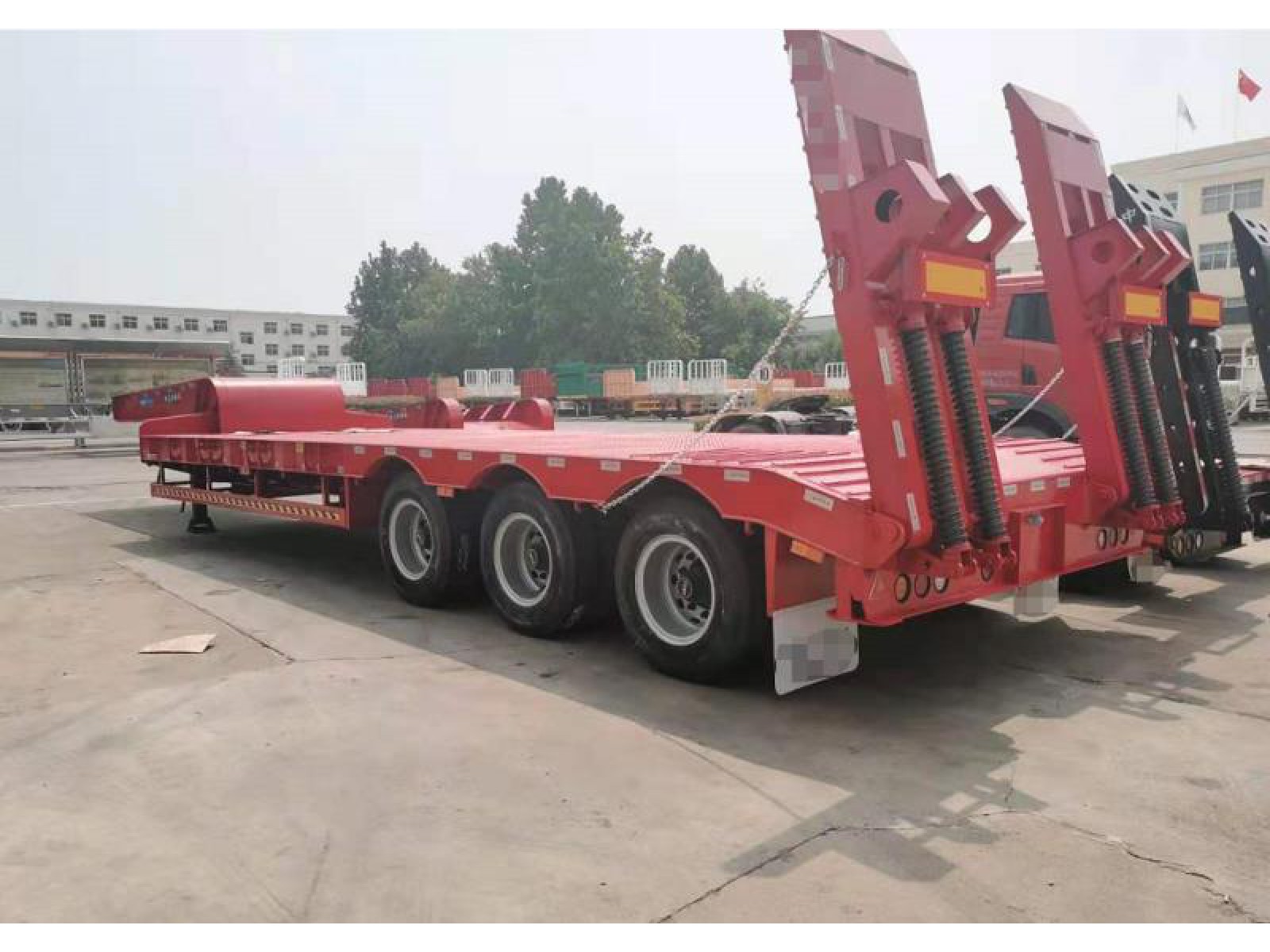 หางเทรลเลอร์โลเบด 3 เพลา