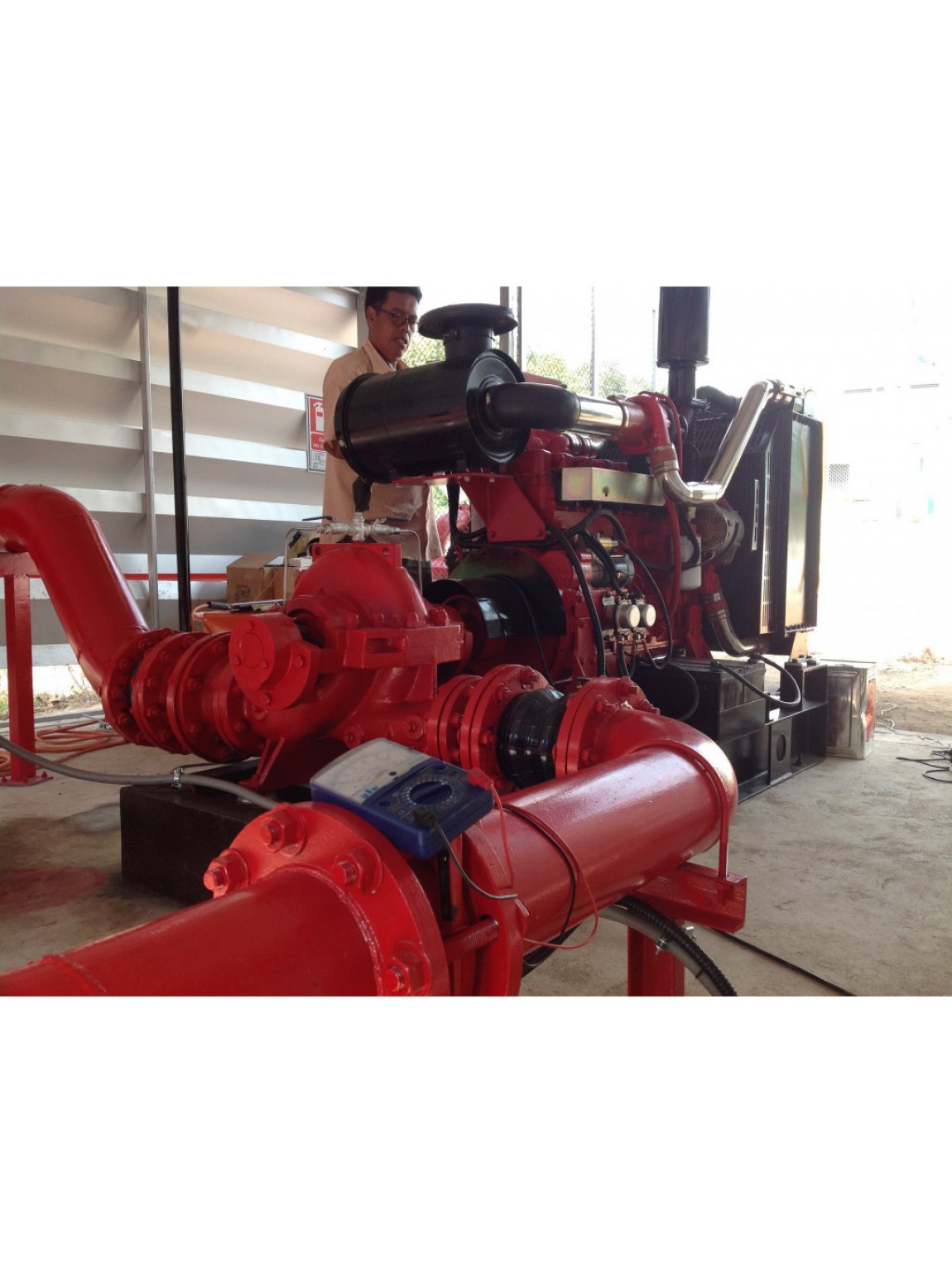 เครื่องสูบน้ำดับเพลิง 1250GPM