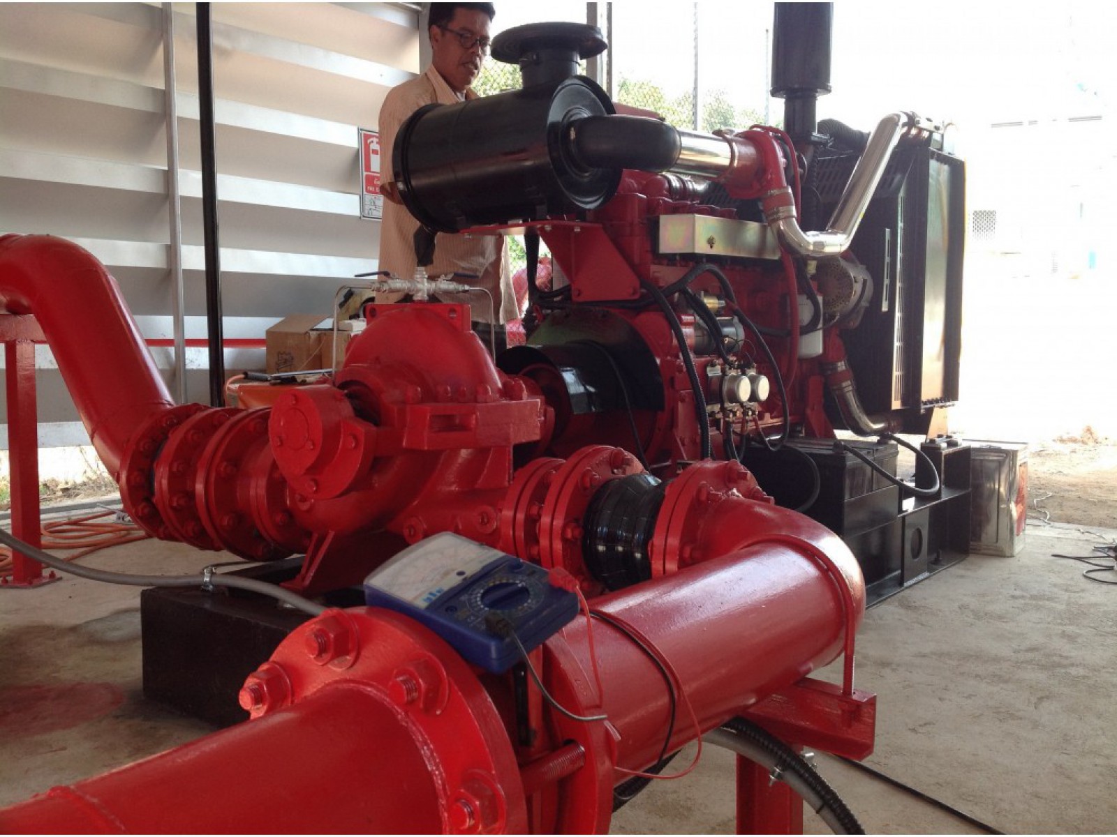 เครื่องสูบน้ำดับเพลิง 1250GPM