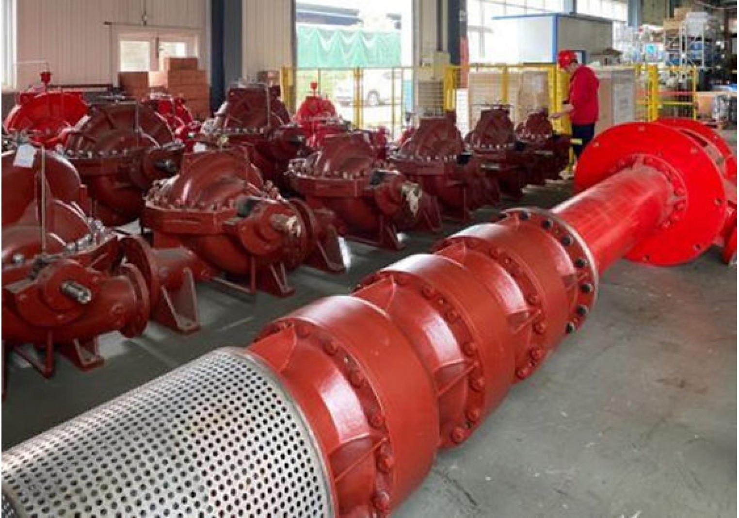 Submersible Vertical Turbine Fire Pump 1,000 GPM